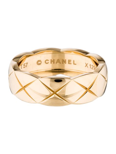 chanel gold ring sale|Chanel rings real.